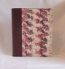 A YouByYou life story, leather-bound with marbled papers